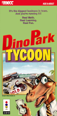 DinoPark Tycoon 3DO US box art
